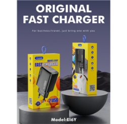 Yookie EI6Y 2.4A _ 2 output with Micro cable White